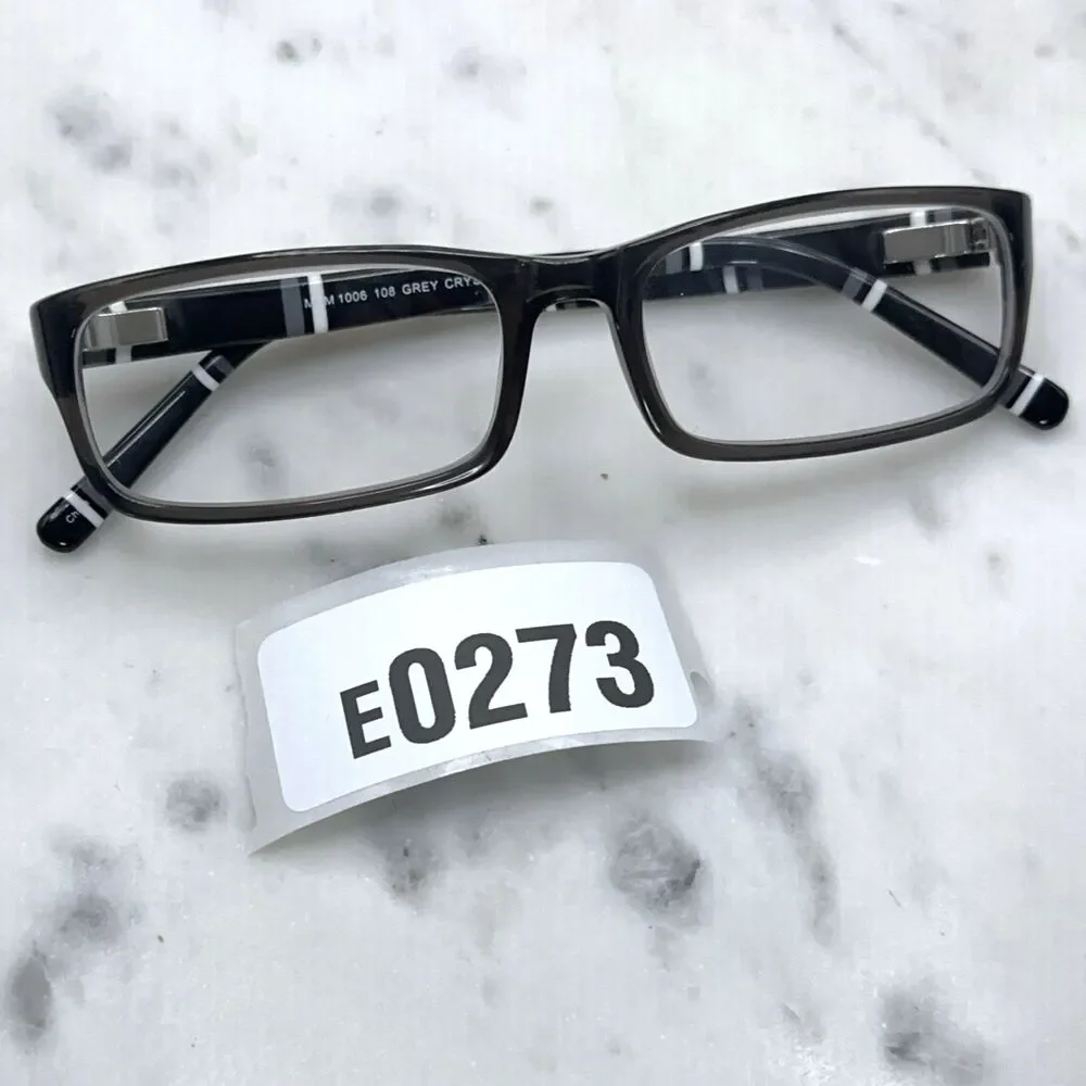 MOMENTUM MTM 1006 108 GREY CRYSTAL Full Rim Eyeglasses Frames Only 54-17-140